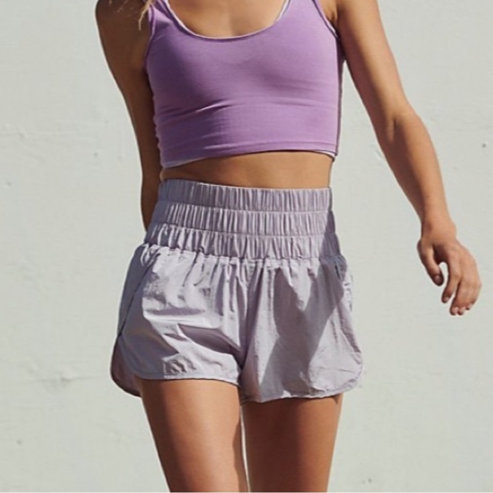 Fp Movement by Free People Lilac Purple The Way Home Shorts Size Small